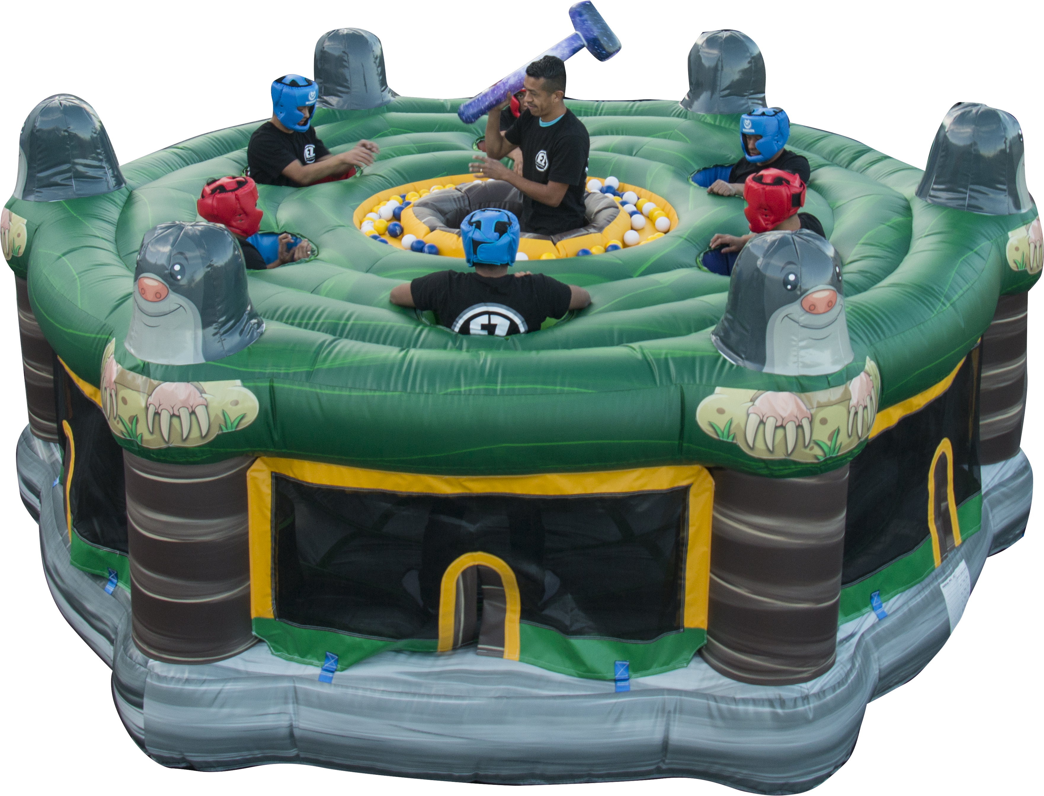 Human Whack A Mole (5000x3333), Png Download