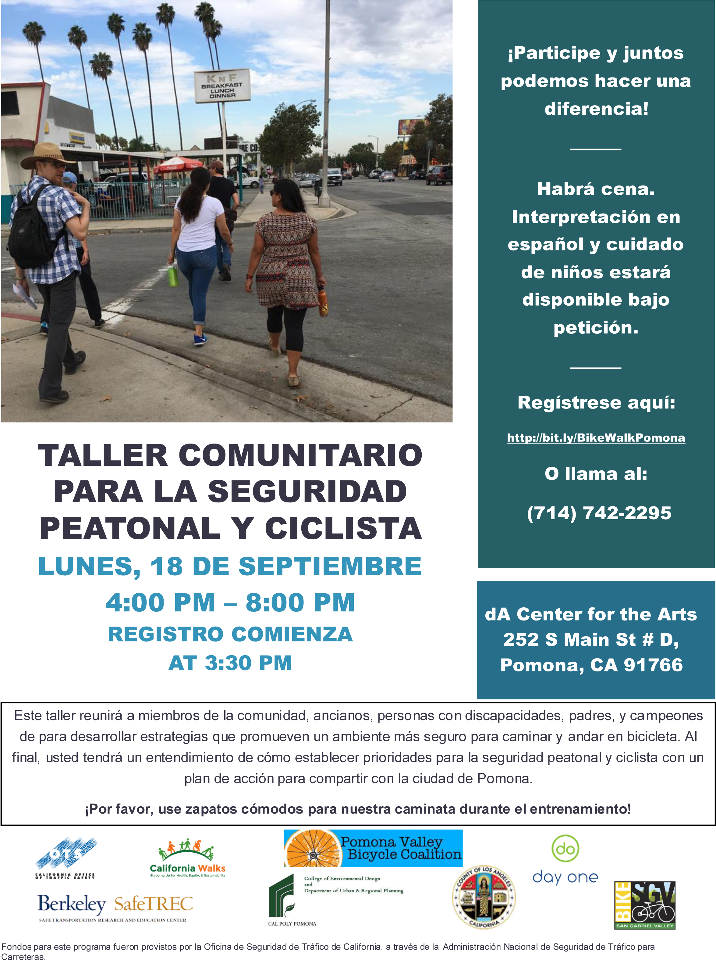 Pomona Cpbst Outreach Flyer Spanish - Seal Of Los Angeles County, California (2400x3161), Png Download