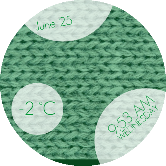 Yoshi's Woolly World Watch Face Preview (564x564), Png Download