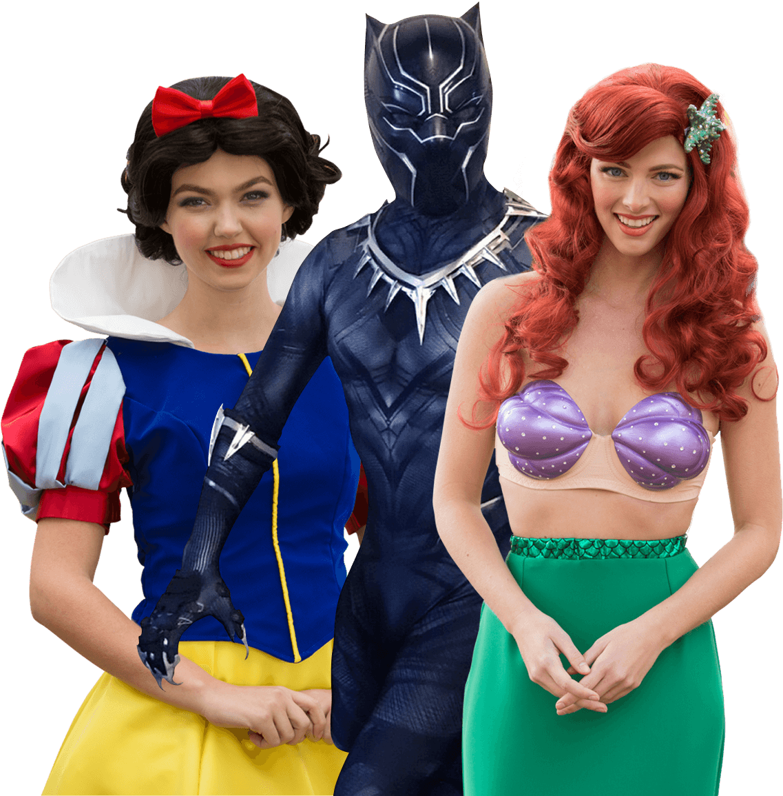 Party Characters For Hire - Cosplay (1150x1154), Png Download