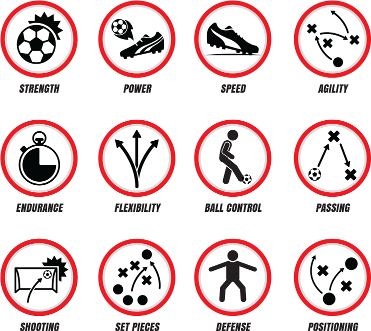 Physical And Technical Building Blocks For Soccer Success - Nazionale Cantanti (800x720), Png Download