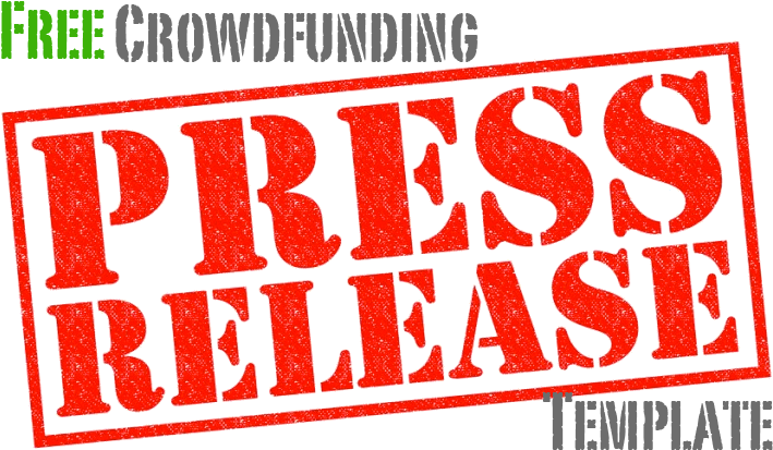 Free Crowdfunding Press Release Template - Can Stock (743x445), Png Download