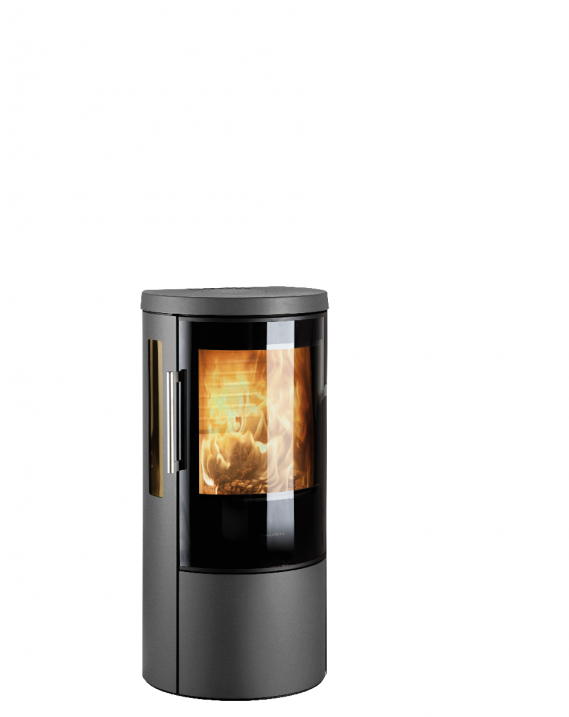 Hwam 3630m In Grey - Wood-burning Stove (1000x716), Png Download