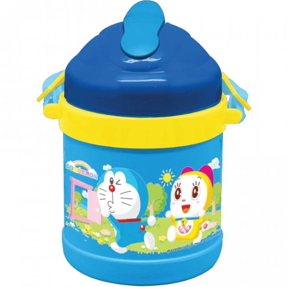 Doraemon Bottle 430 Ml - Cartoon (980x950), Png Download