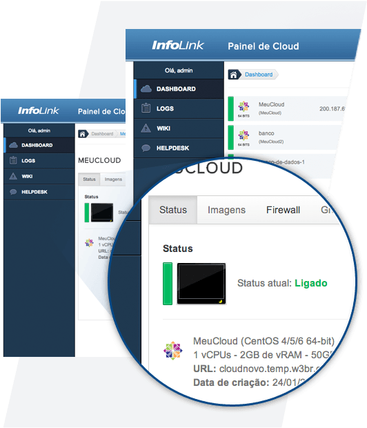 Painel De Cloud@2x - Centos (594x632), Png Download