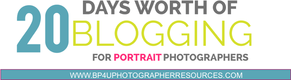 20 Days Of Blogging For Portrait Photographers - Help Portrait (1125x341), Png Download