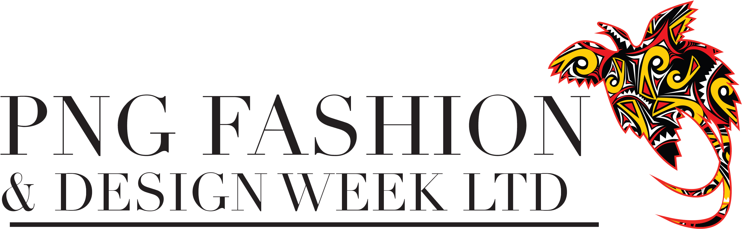 Png Fashion & Design Week - Calligraphy (3281x1362), Png Download