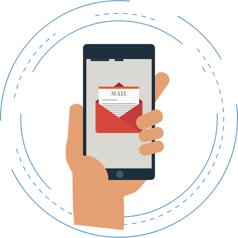 Reader Engagement & Activity - Reklam Mail (790x791), Png Download