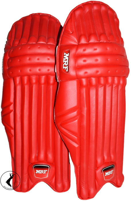 Mrf Genius Grand Cricket Batting Pads, Red - Mrf Gloves And Pad In India And Price In Left Hand (456x700), Png Download