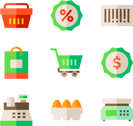 Supermarket (600x564), Png Download