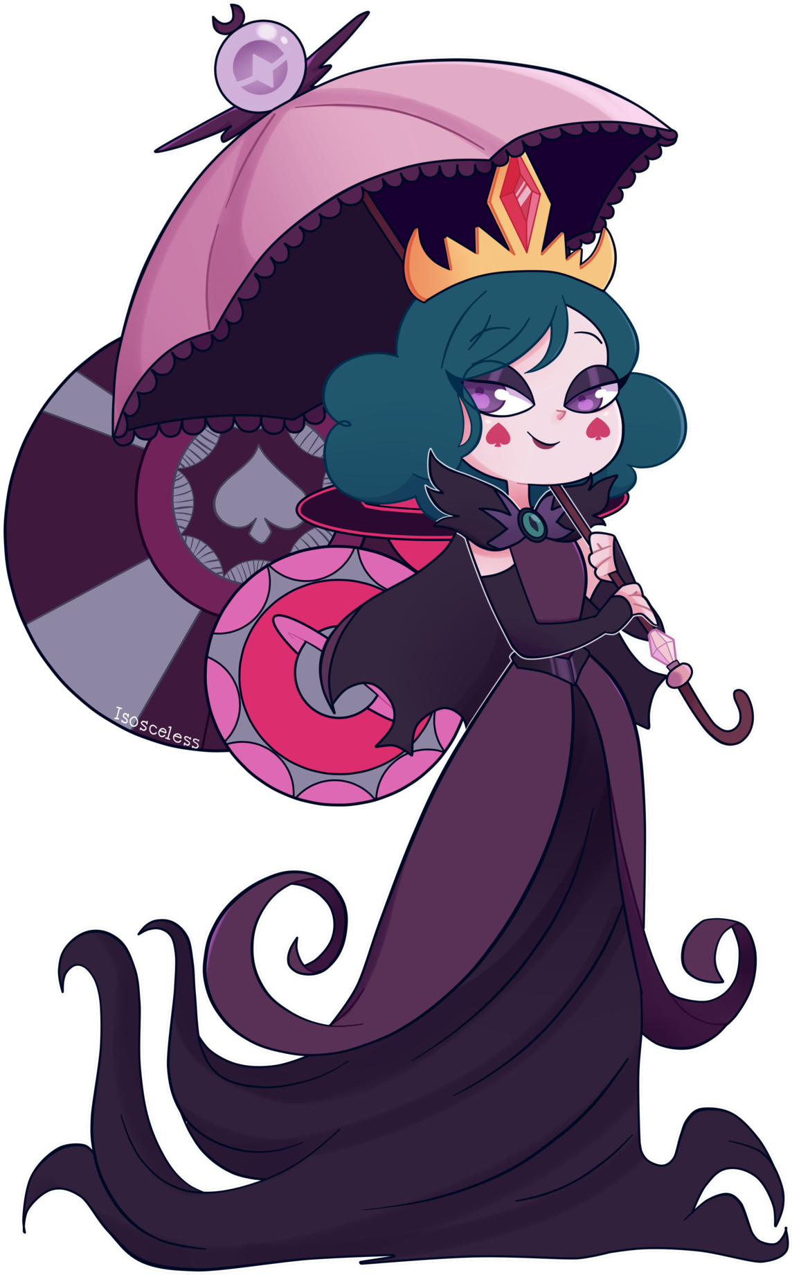 Queens Of Mewni Star Vs The Forces Of Evil Svtfoe Eclipsa - Star Vs The Forces Of Evil Eclipsa (1229x1920), Png Download