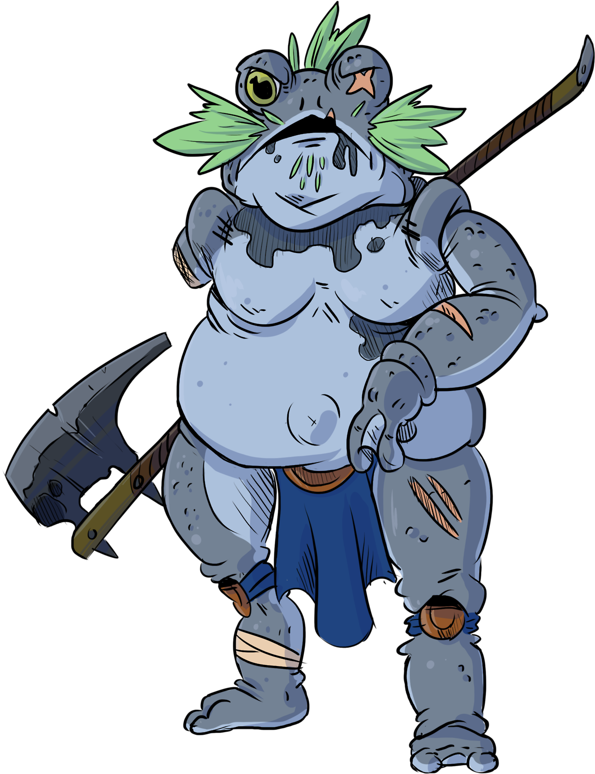 I Fell A Little Bit Behind On The Last Couple Of Days - Cartoon (1280x1587), Png Download