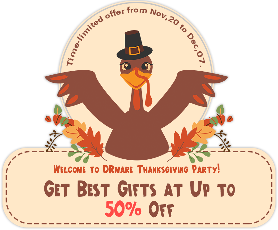 Welcome To Drmare Thanksgiving Party - Cartoon (896x739), Png Download