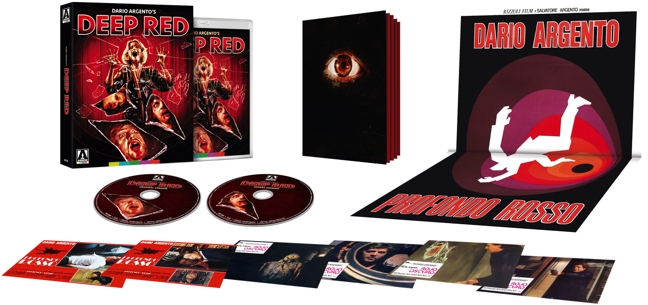 Dario Argento's Deep Red The Arrow Video 4k Limited - Graphic Design (1280x759), Png Download