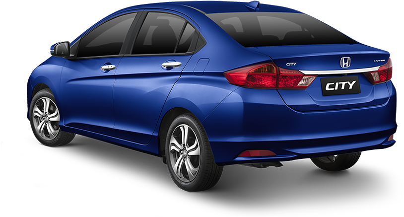 Honda City - Honda City Back Png (909x455), Png Download