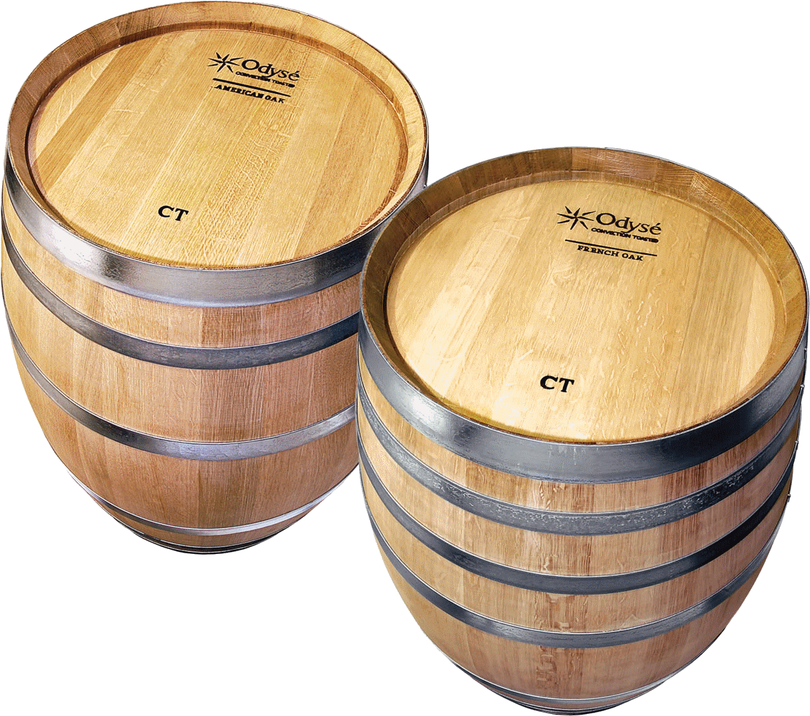 American French Oak Odyse Convection Toasted Barreltoneleria - French Oak And American Oak (1200x1053), Png Download
