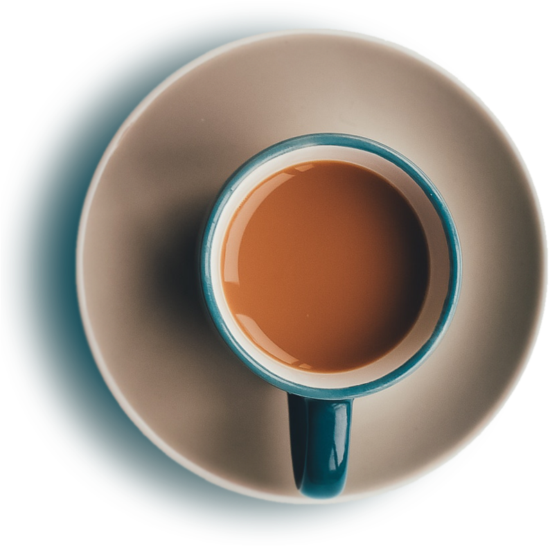 Coffecup - Teacup (1000x863), Png Download