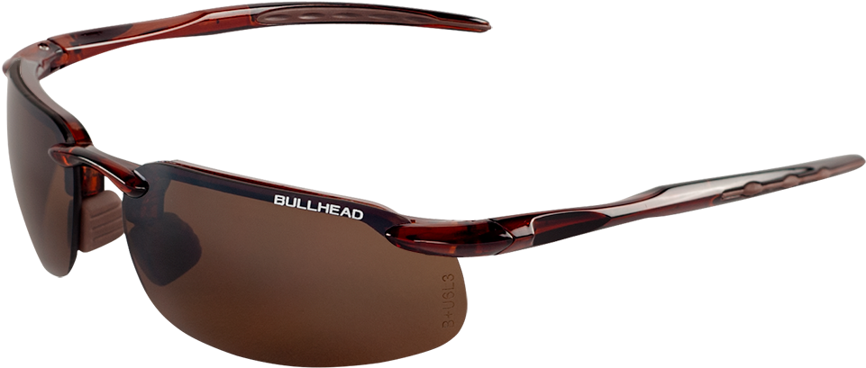 Brown Flash Mirrored Lens Safety Glasses - Plastic (1000x484), Png Download