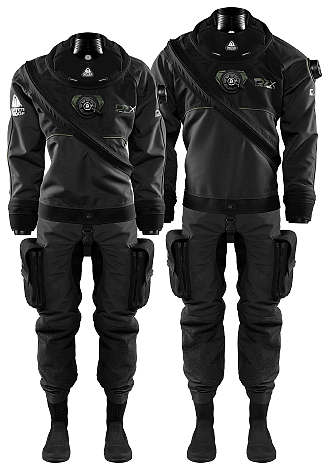 Waterproof D7x Nylotech Drysuit - Waterproof D7x (729x520), Png Download