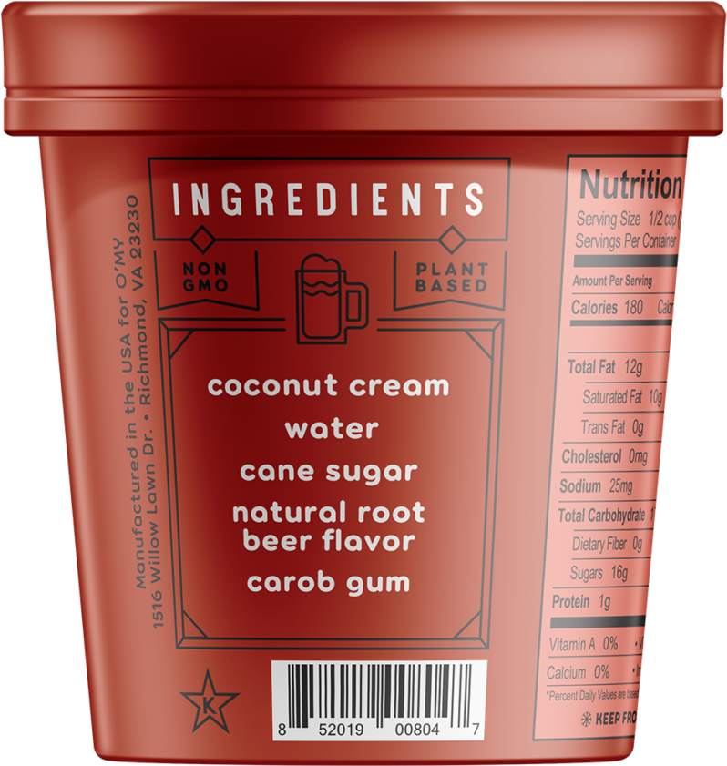 Root Beer Float Container Back - Coffee Cup (1024x1024), Png Download