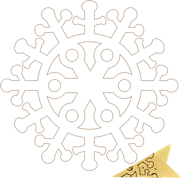 Click Here To Download Snowflake With Clear Background - Logo (640x640), Png Download