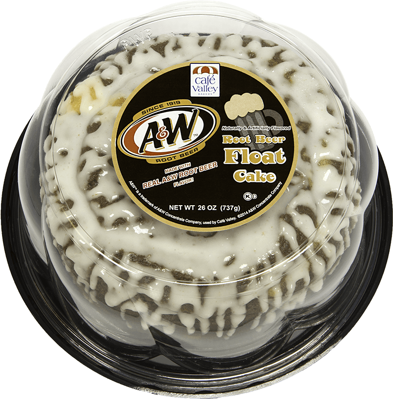 Cafe Valley Root Beer Cake - Cafe Valley A&w Root Beer Cake (1000x1000), Png Download