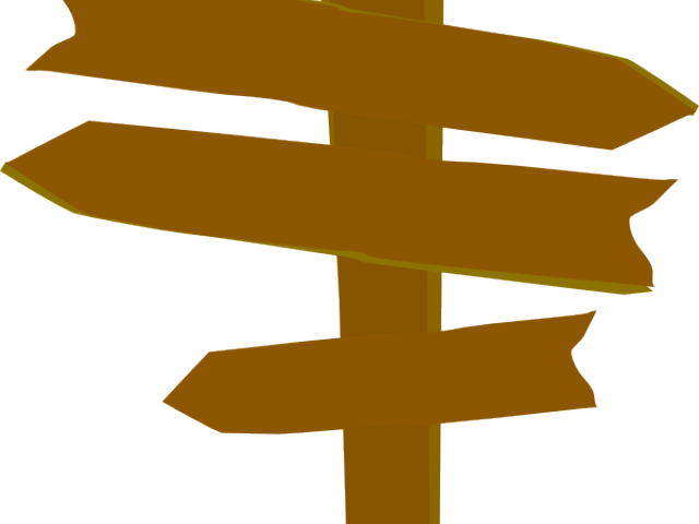 Direction Clipart Direction Signpost - Arrow (640x480), Png Download