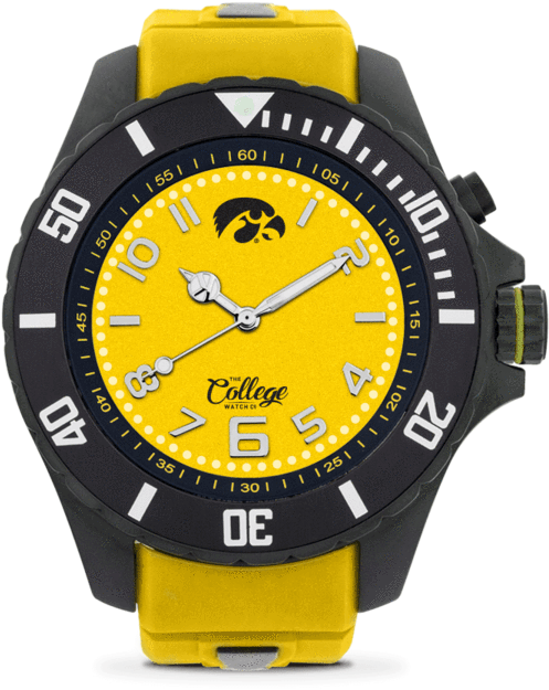 Iowa Hawkeyes Watch - Montre Ice Watch (600x638), Png Download