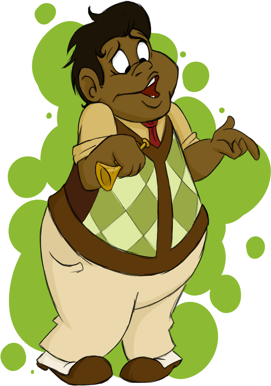 Art By @juliettapus Human Louis Design - Princess And The Frog Louis Human (1280x1301), Png Download