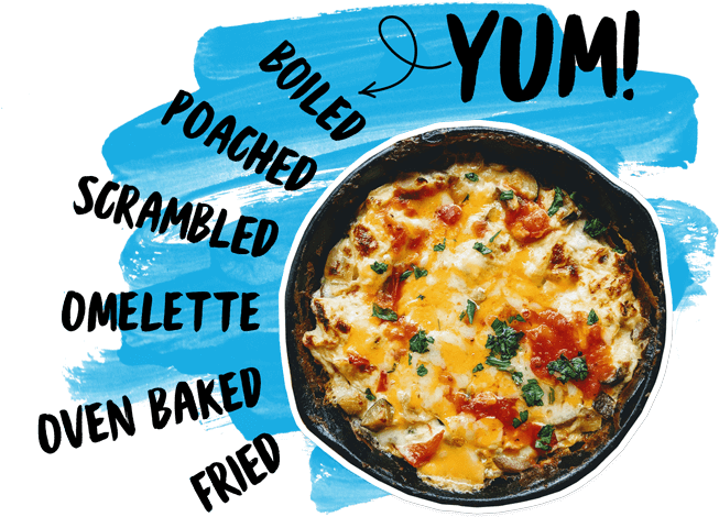 The Year Of Eggs For Dinner - Pizza A La Sarten (720x500), Png Download