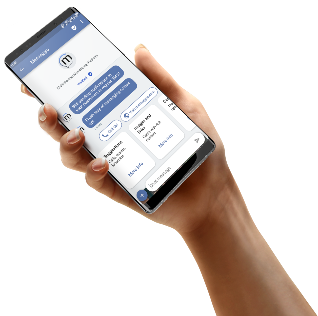 Communication Platform For Business - Smartphone (1341x1279), Png Download