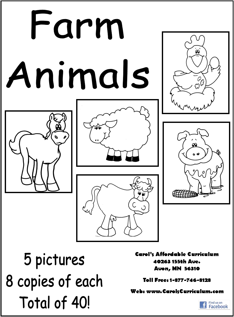Farm - Cartoon (934x1264), Png Download
