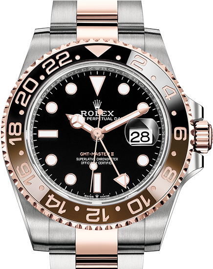 Discount Rolex Men's Watch - Rolex Gmt Master Ii (840x550), Png Download