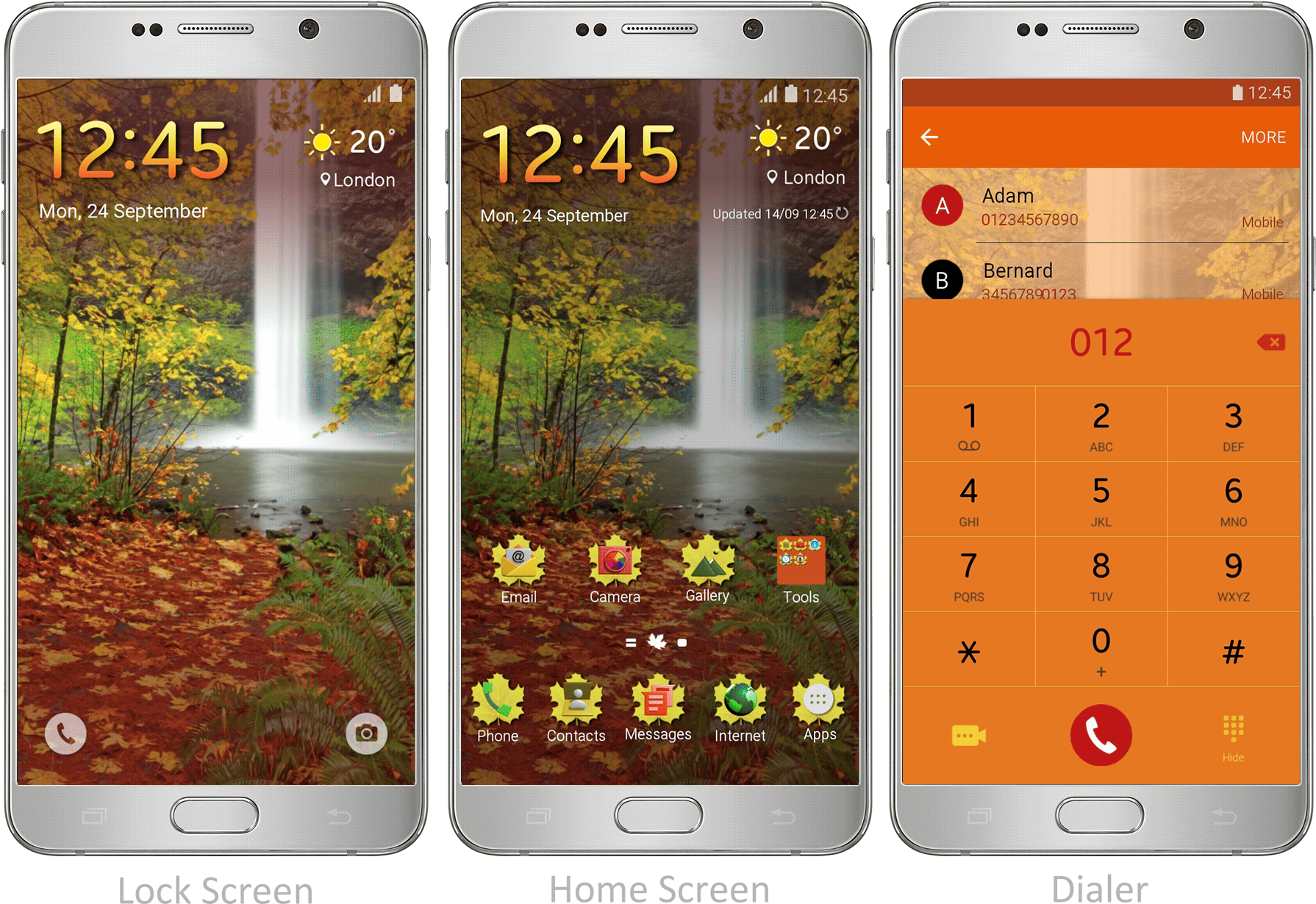 Celebrate The Coming Of Fall With This Colorful Theme (1789x1240), Png Download