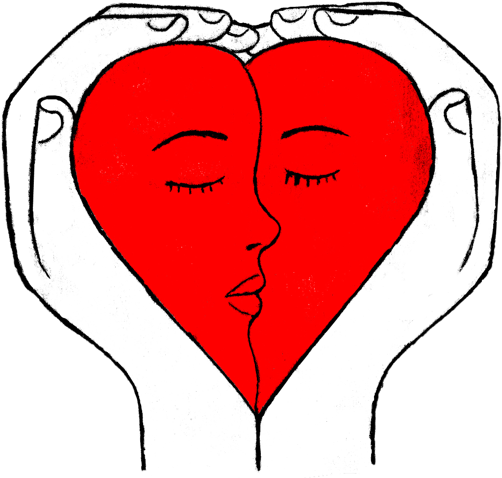 #love #hands #heart #brokenheart #sad #tear #person - De Love (1024x976), Png Download