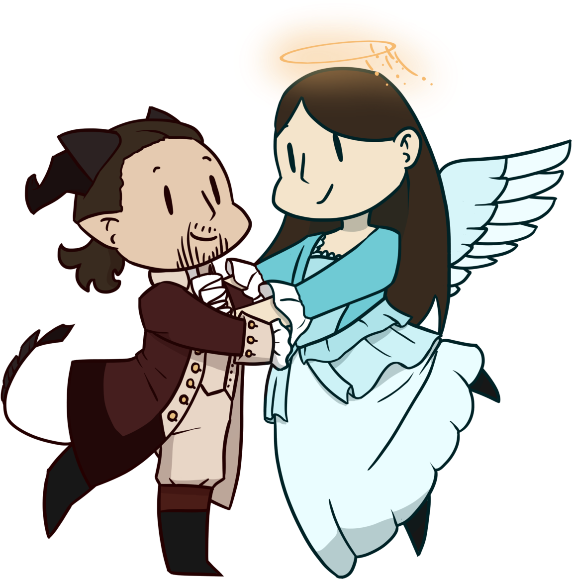 Tumblr Transparent Girl Angel Wings Png Tumblr Transparent - Cartoon (1280x1280), Png Download