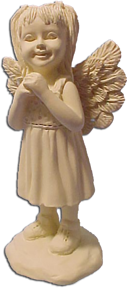 A Large Selection Of Resin Angel Figurines - Figurine (466x1000), Png Download