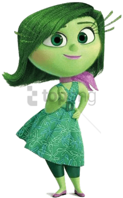 Free Png Download Happy Inside Out Disgust Png Images - Inside Out Disgust Happy (480x770), Png Download