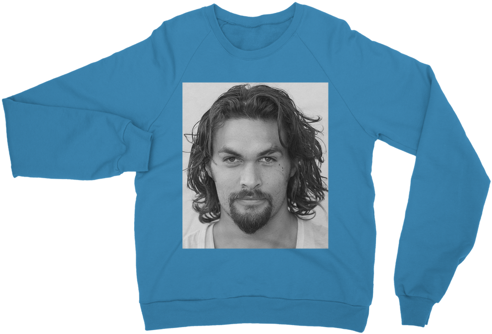 Jason Momoa ﻿classic Adult Sweatshirt - Sweater (1024x1024), Png Download