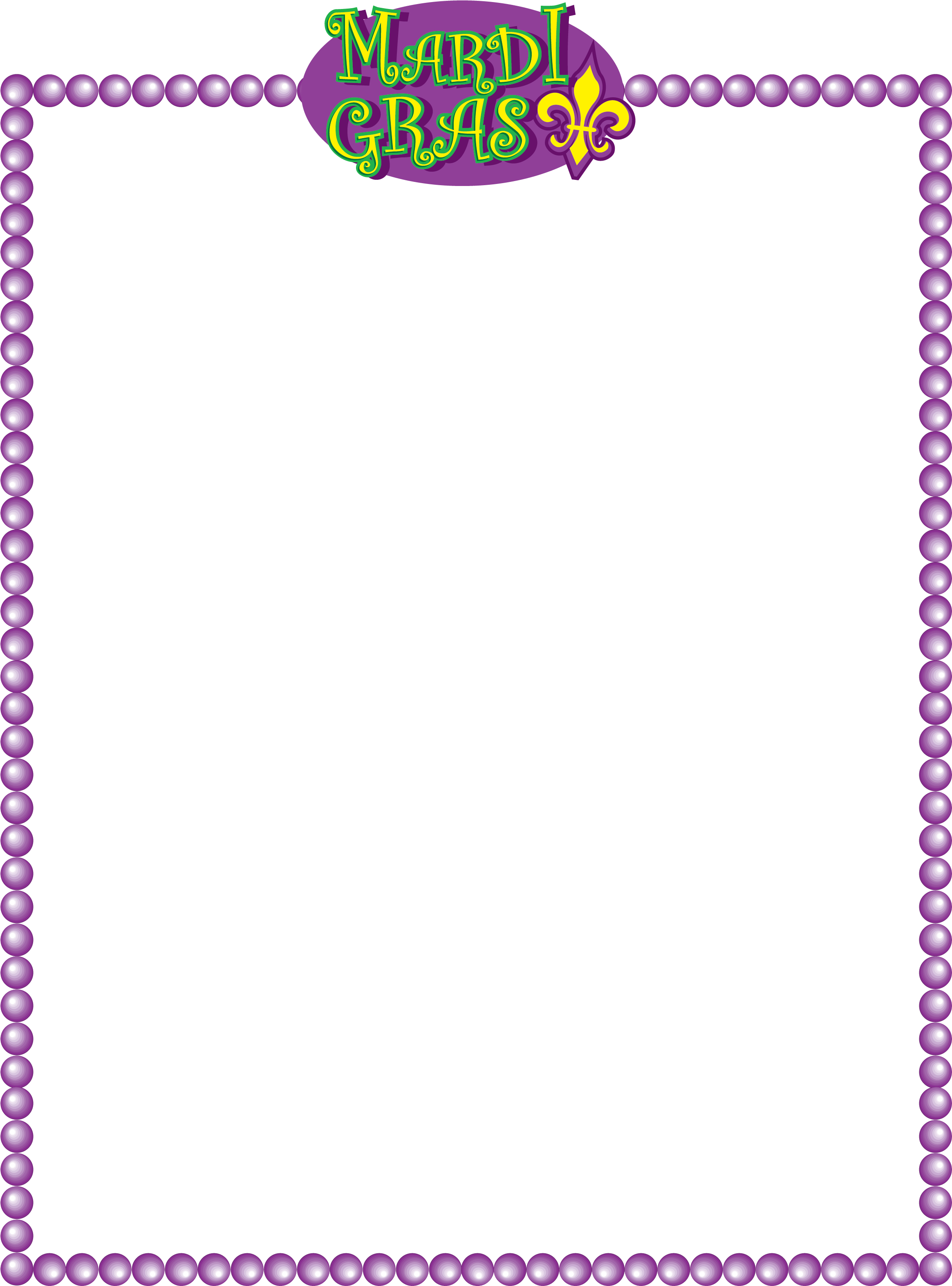 Mardi Gras (2550x3300), Png Download