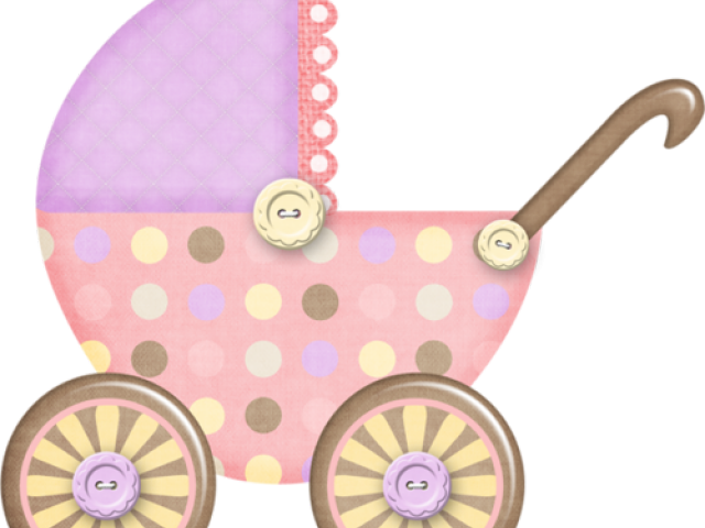 Purple Clipart Baby Carriage - Carriage (640x480), Png Download