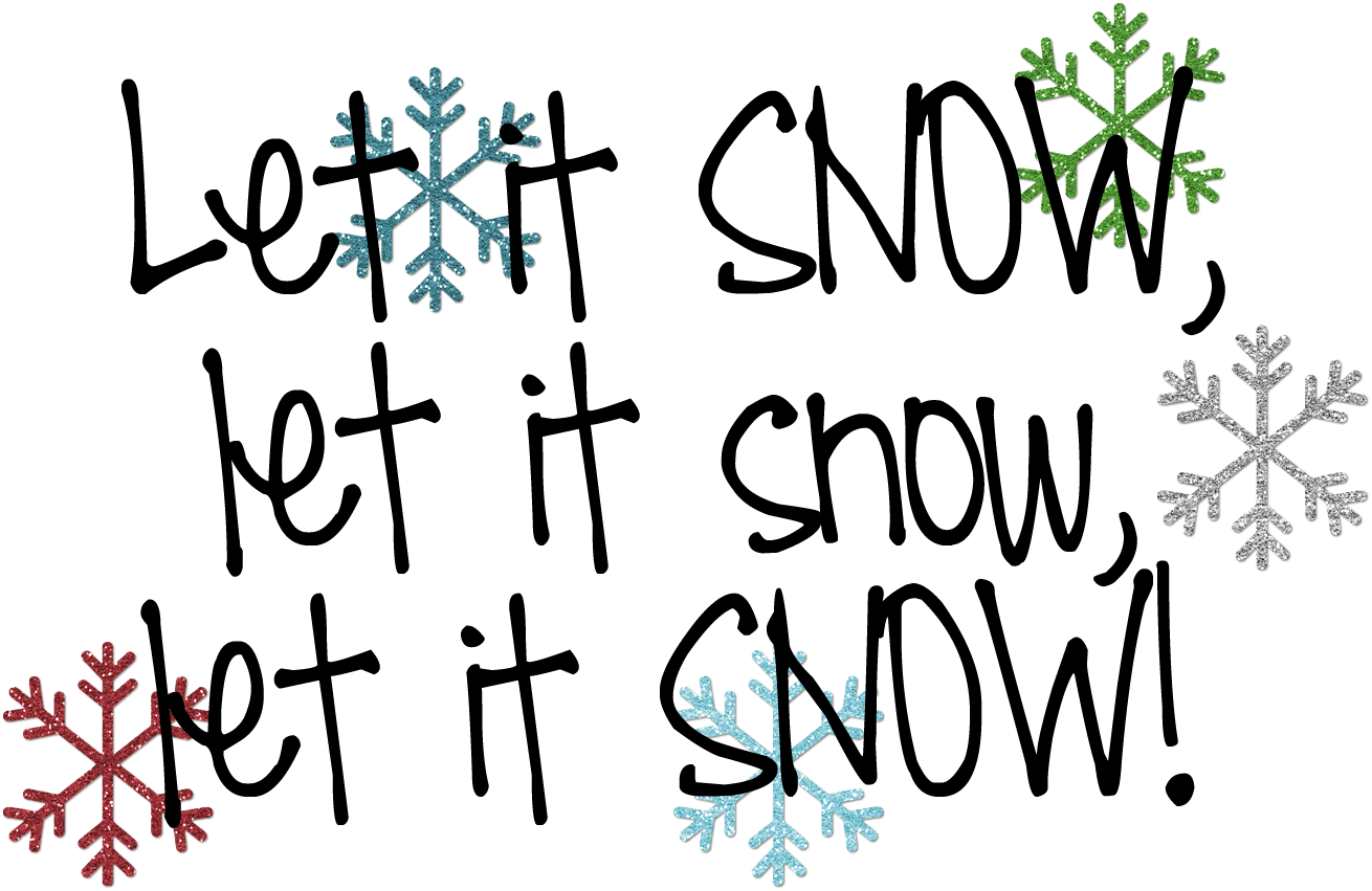 It Has Started To Snow Like Crazy Here In The North - Snow Word Art Png Transparent (1310x851), Png Download