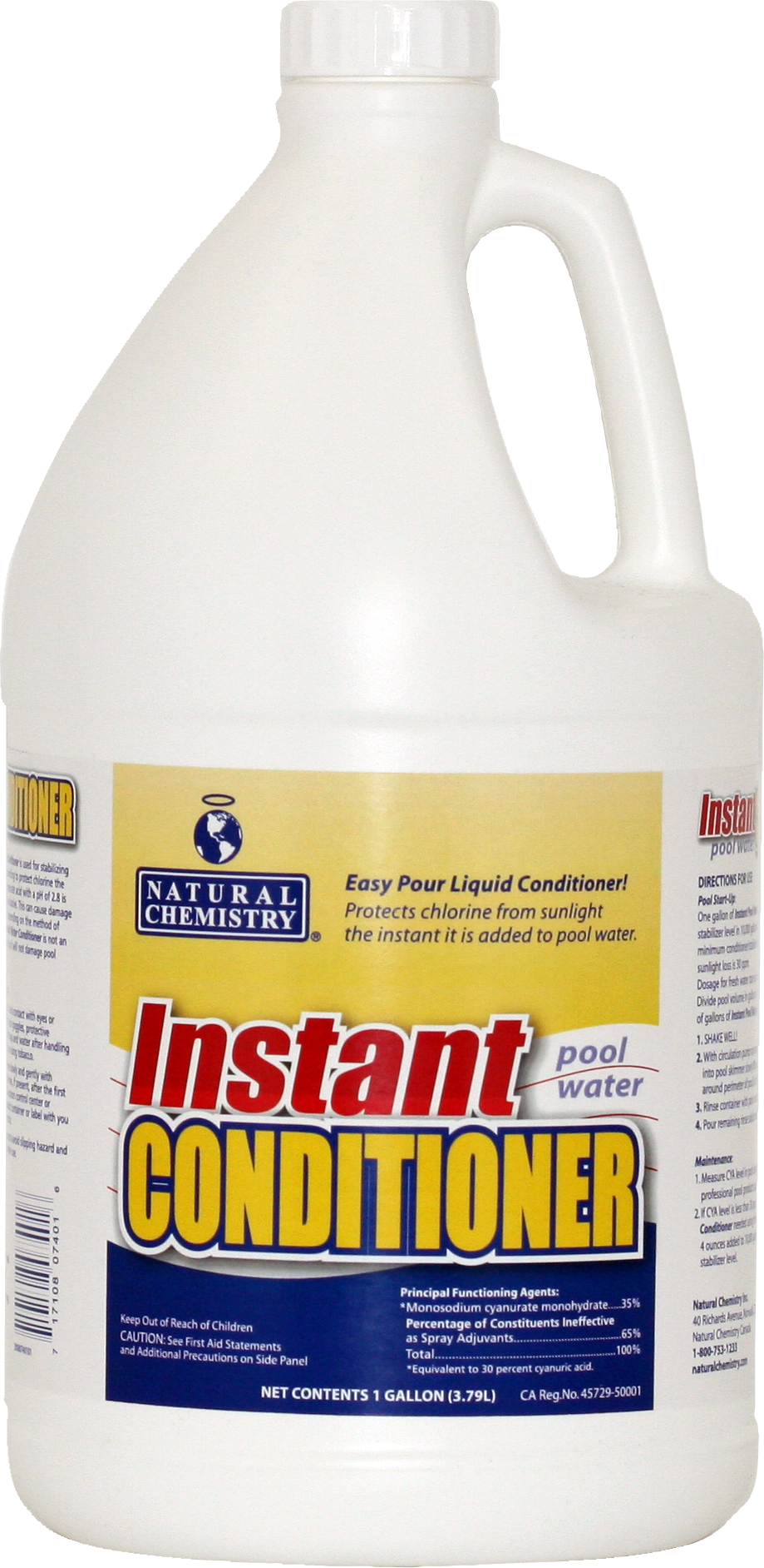 Instant Conditioner Pool (919x1883), Png Download