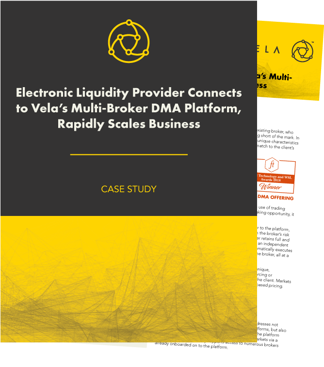 Electronic Liquidity Provider Connects To Vela's Multi-broker - Graphic Design (750x1000), Png Download