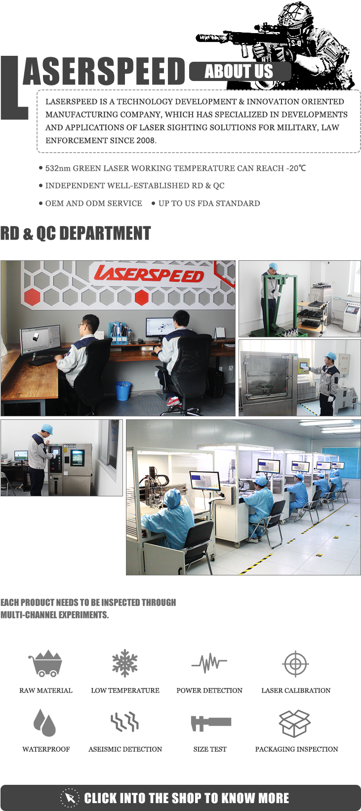 100mw 532nm Green Laser Pointer - Assembly Line (750x1658), Png Download