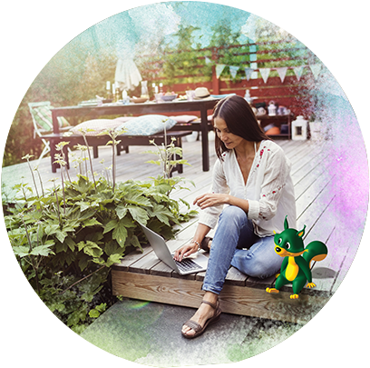 Nortene, Your Garden Loves You - Sitting (583x575), Png Download