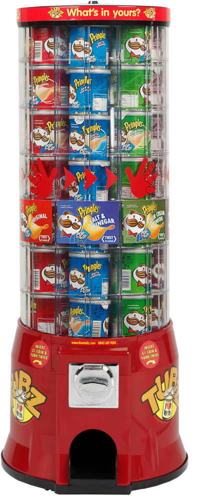 Pringles Tower - Tower Pringles (464x1024), Png Download