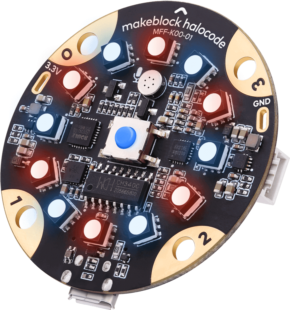 Selection Of Electronic Modules - Halocode Makeblock (1120x1440), Png Download