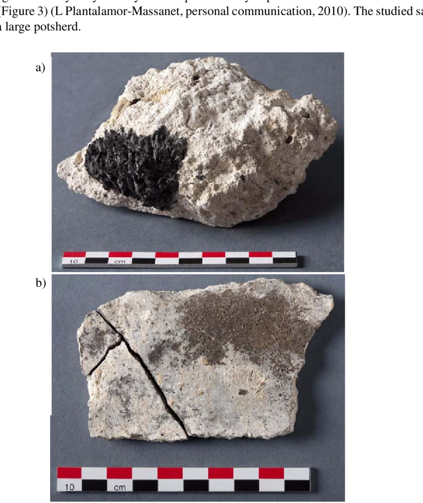 A) Lime From The Destroyed Talayotic Wall And Charred - Boulder (850x1009), Png Download