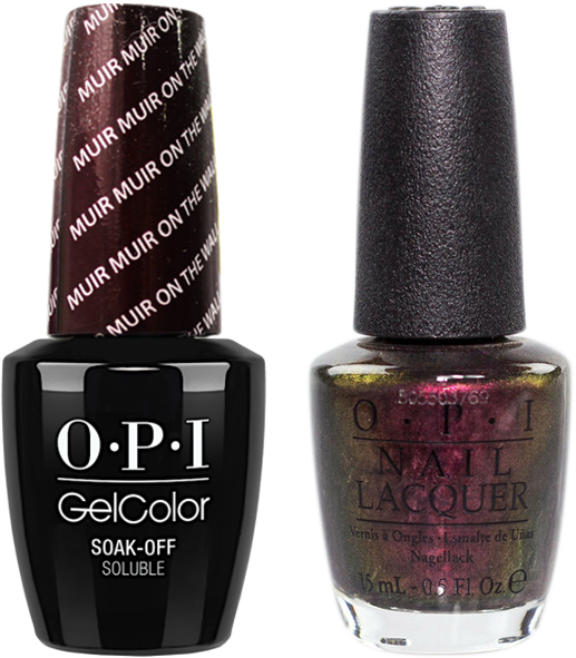 Opi Gelcolor And Nail Lacquer, F61, Muir Muir On The - Spare Me A French Quarter Opi Gel (600x600), Png Download